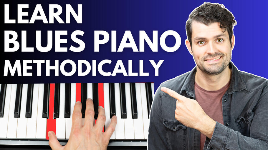 Blues Piano for Beginners - In 5 Stages  📈🎹