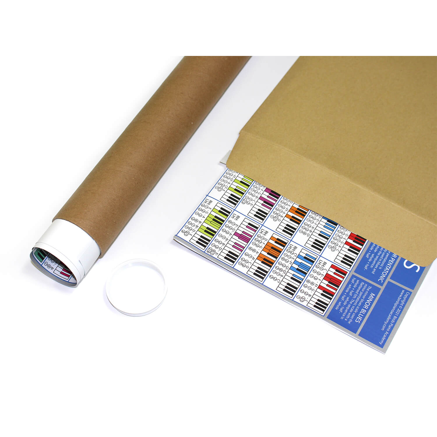 Load image into Gallery viewer, The Piano Scales Poster