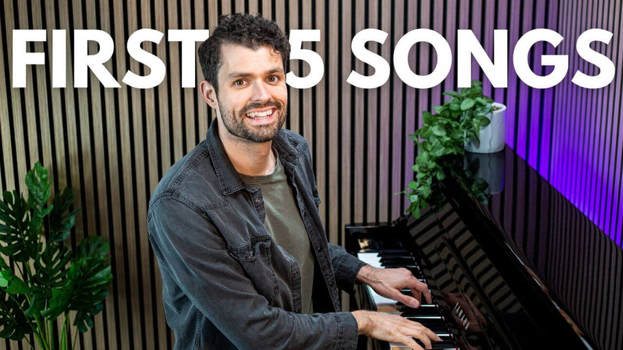 The First 5 Songs You Should Learn on Piano