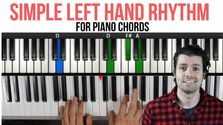 How to Add a Simple Left Hand Rhythm to Piano Chords