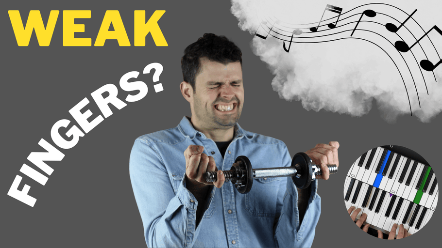 Weak Fingers? Do This 1 Easy Piano Exercise!