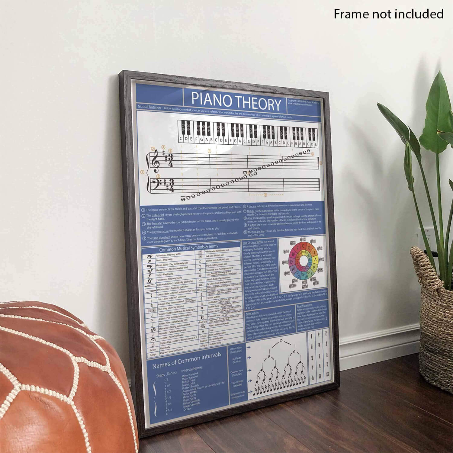 Load image into Gallery viewer, Piano Theory Poster Print